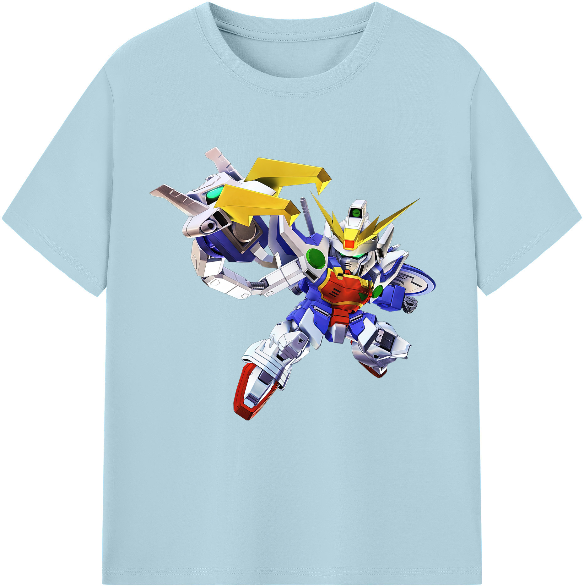 （画像用） 機動戦士ガンダム Mobile Suit Gundam 綿100％半袖Tシャツ（フロントプリント）